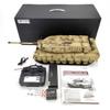 Luminda 1/16 German Leopard 2A7 Remote Control Tank, 2.4G RC Main Battle Tank with Lights & Sounds Spray Effects, All Terrain RC Military Tank Off-Road Vehicles Army Battle RC Tank That Shoots view 1