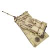 Luminda 1/16 German Leopard 2A7 Remote Control Tank, 2.4G RC Main Battle Tank with Lights & Sounds Spray Effects, All Terrain RC Military Tank Off-Road Vehicles Army Battle RC Tank That Shoots view 4