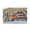 1000 Pieces Jigsaw Puzzles for Adults - Difficult Puzzles for Adults Challenging - Three Raccoons Driving Funny Puzzle for Youth Children Home Decor Large Family Puzzles Game Toys Birthdays Gifts view 1