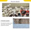 1000 Pieces Jigsaw Puzzles for Adults - Difficult Puzzles for Adults Challenging - Three Raccoons Driving Funny Puzzle for Youth Children Home Decor Large Family Puzzles Game Toys Birthdays Gifts view 2