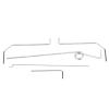KT DIY Fixed Wing Model Aircraft Landing Gear Wheel Universal Set of RC Accessories Aircraft Landing Gear Wheels & Tires view 3
