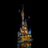 Brick Loot Deluxe LED Lighting Kit Fits Your Disney Castle 43222  USB Powered, Easy Installation, Custom Display Lighting Upgrade for Disney Fans (Model Not Included) view 1