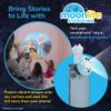 Moonlite Storytime Mini Projector with 10 Princesses Stories, A Magical Way to Read Together, Digital Storybooks, Fun Sound Effects, Learning Gifts for Kids Ages 1 and Up view 2
