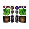 Caves - 24pc Double-Sided Cave & Terrain Pieces for Starters & Masters Alike - Roleplaying Objects for Dungeons & Dragons - Immersive Map Accessories for DND 5E, Pathfinder & Warhammer RPGs, USA Made view 3