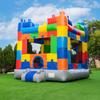 HeroKiddo 12.5'x13' Commercial Bounce House with Blower & Basketball Hoop; Durable 13' Tall Marble Vinyl Inflatable Jumper for Kids and Adults, Rental Quality, Indoor & Outdoor view 2