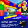 HeroKiddo 12.5'x13' Commercial Bounce House with Blower & Basketball Hoop; Durable 13' Tall Marble Vinyl Inflatable Jumper for Kids and Adults, Rental Quality, Indoor & Outdoor view 4