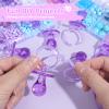 72 Pcs Baby Shower Pacifiers, 2.75 Plastic Pacifiers for Baby Shower Game, Baby Shower Decoration DIY, Gender Reveal Party Table Scatter/Baby Shower Party Favors, Purple view 4