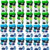 Accessories for Nerf Party Supplies, Favors - 24 Sets. Bulk Pack for Nerf Birthday, War - Mini Toy Gun, Wrist Bullet Holder, Foam Darts, Face Mask & Safety Glasses. Kids Ages 5+ view 1