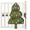 SUNEVNO Baby Diaper Caddy Organizer Hanging Diaper Stacker, Baby Crib organizer Classified Storage for Changing Table Crib Playard or Wall & Nursery Organization (Pine Tree) view 1