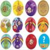 TT-5542921SC Teletubbies Secret Embroidery Can Badge Approx. H 2.2 x D 0.2 inches (56 x 5 mm), H56D5mm, Polyester Tin view 1