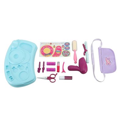 Topyond Children's Barbershop Toys Set, Gifts for Boys and Girls Over 3 Years Old, Hairdresser Hair Styling Toys, Barber Hairdressing Platform Set