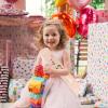 CIEHER 3th Birthday Party Supplies: Crown, Sash, Pearl Pin Set - Decorations for Little Girls' Special Day view 2