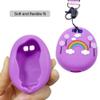 Xcivi Silicone Case Cover, Lanyard and Screen Protector Film for Tamagotchi Uni Virtual Interactive Pet Game Machine (Purple) view 4