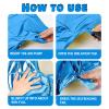10 Number Balloon Blue 40 inch Big Foil Crown Helium 10th Balloons for 10 Year Old Boy Girl Birthday Party Decorations Wedding Anniversary Events Supplies view 3