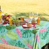 Pymurod 3 Pack Tropical Tablecloths Hawaiian Luau Party Decorations Aloha Tropical Table Cloths Hawaiian Palm Leaves Tablecloth for Hawaiian Summer Beach Birthday Party Supplies view 3