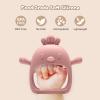 2 Pack Baby Teething Toys for 0-6 6-12 Months, Never Drop Infant Teether Teething Mitten Toys for 0 3 6 9 12 Months, Newborn Soothing Teething Toy Gifts for 1 One Year Old Baby Boys Girls view 4