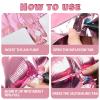 0 Number Balloon Pink 40 inch Big Foil Crown Helium 0th Balloons for 0 Year Old Boy Girl Birthday Party Decorations Wedding Anniversary Events Supplies view 3