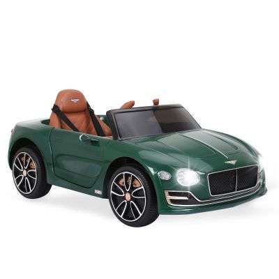 ROXAAN Electric Kids Ride On Cars Toy, 12V Battery Powered Licensed Bentley Vehicles with Parent Remote Control, Headlights, MP3, USB Port, Horn and Double Doors, for Boys and Girls