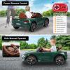 ROXAAN Electric Kids Ride On Cars Toy, 12V Battery Powered Licensed Bentley Vehicles with Parent Remote Control, Headlights, MP3, USB Port, Horn and Double Doors, for Boys and Girls view 3
