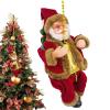 Climbing Beads Musical Toy, Santa Climbing Rope Electric Toy, Electric Climbing Beads Home Decoration view 4