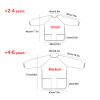 DOMIKING Teal Customized Kids' Art Smocks Long Sleeves Kid Painting Aprons Artist Smcoks for Painting Cooking Baking M view 2