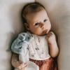 10 Pack Cotton Snap Bibs for Baby Boy Girl, Super Soft Drool Bibs for Teething and Feeding view 3