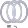PEHHAH Led Juggling Rings Rechargeable Light Up Juggling Rings Multiple Colors with Charger Set of 3 view 2