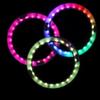 PEHHAH Led Juggling Rings Rechargeable Light Up Juggling Rings Multiple Colors with Charger Set of 3 view 3