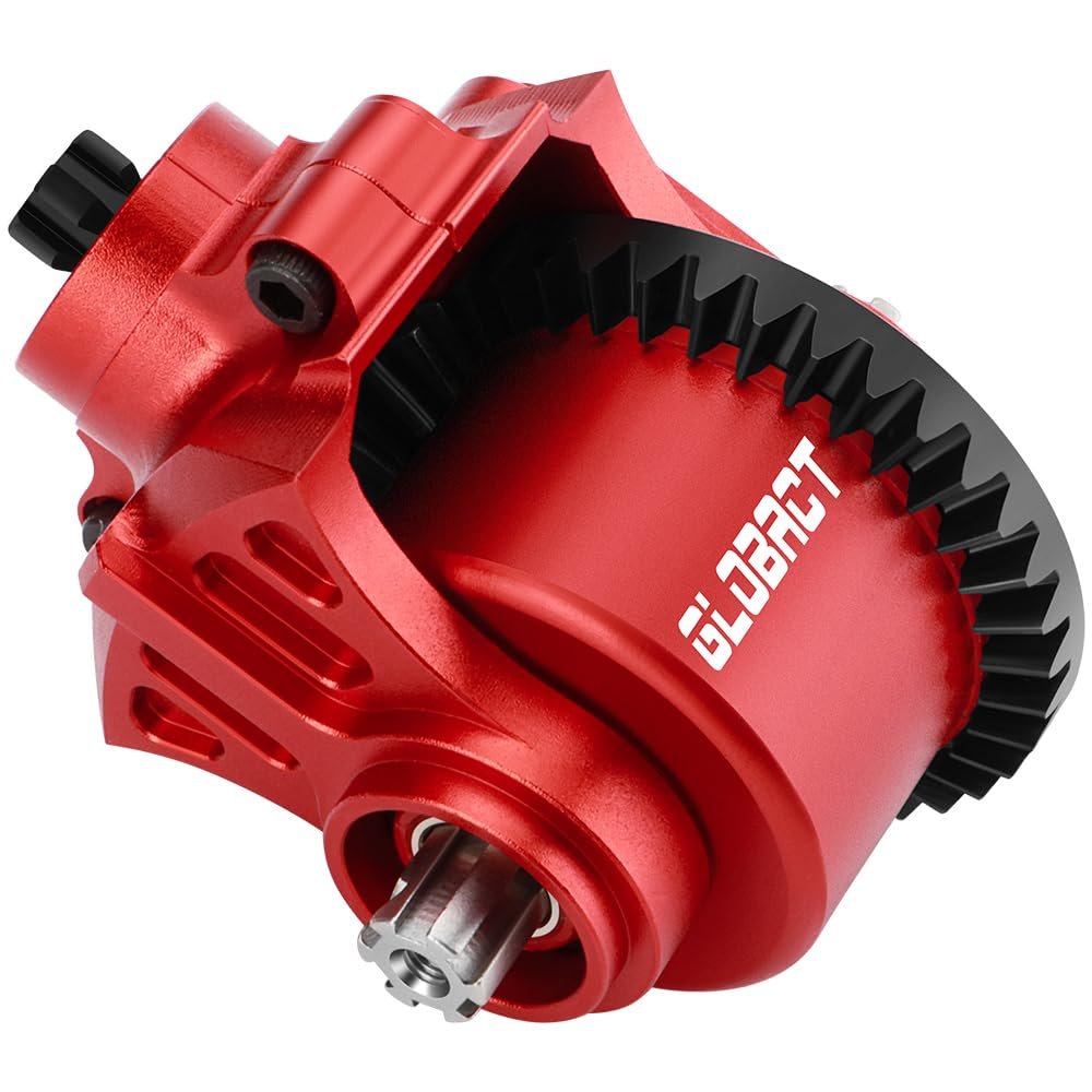 GLOBACT Steel Gear F/R Transmission Module Set 37T Main Gear for 1/10 ARRMA Vorteks Granite Big Rock Senton Kraton Outcast 1/8 Infraction Typhon Mojave Upgrade Parts Replace ARRMA ARA311156