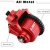 GLOBACT Steel Gear F/R Transmission Module Set 37T Main Gear for 1/10 ARRMA Vorteks Granite Big Rock Senton Kraton Outcast 1/8 Infraction Typhon Mojave Upgrade Parts Replace ARRMA ARA311156 view 4