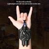 CDQL Spider Gloves Launcher Toy, Gloves Launcher Toy Suction Cup Launcher Wrist Toy Set with Glove Head Cover for Children (Black), #511, CDQLP3XD1VKWF7-11 view 4