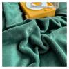 ADovz 3pcs/Set Soft Velvet Warm Duvet Cover Set Winter Cozy Bedding Set Color Quilt Cover Thickened Duvet Cover with Pillowcases,Bed Sheets view 2