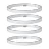 4Pcs Replacement Gasket Seal Ring for Portable Bottle Warmer  Premium Silicone Material, Universal Fit for Hopebig/w-maxa/PATNRAB/Befano/BabyBond/BSafe Portable Bottle Warmer view 1