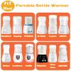 4Pcs Replacement Gasket Seal Ring for Portable Bottle Warmer  Premium Silicone Material, Universal Fit for Hopebig/w-maxa/PATNRAB/Befano/BabyBond/BSafe Portable Bottle Warmer view 2