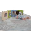 Kaplan Early Learning Tummy Time Reflection Cube - Soft Foldable Activity Center for Infants and Babies, Explore Shapes, Colors, and Self-Awareness During Tummy Time & Seated Activities view 2