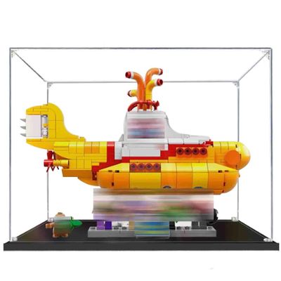 Acrylic Clear Display Case for #21306 Display Box,Building Block Collectibles Transparent Dustproof Showcase Storage Box Display Box(Only Case)(2MM)