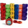 EVERYTHING BLOCKS! 26Pcs Toddler Building Blocks - Foldable Jumbo Blocks, Kids Building Blocks, Alphabet, Numbers, Pictures, Puzzle Learning Toys for Toddlers (Mini 6-inch) view 1