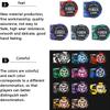 Yarsanor 14g Casino Chips with Denominations, Poker Clay Chips Monte Carlo Poker Chips for Texas Holdem Blackjack Gambling Poker Set (Size : 25PCS $5) view 4