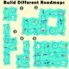 25Packs Puzzle Racing Children's Racing Track Set, Dinosaur Puzzle Puzzle Racing Track Car Game Set, Puzzle Racing Track Set, Preschool Best Children's Gift Christmas Boys and Girls Gift (Ocean theme) view 3