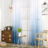 Transparents Sheer Curtains Home Decoration 100 Wide Living Kids Baby Room Modern Simple Ombre Style Panel view 1