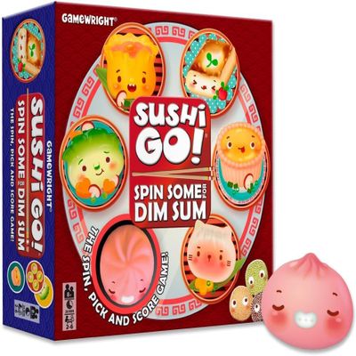 Gamewright - Sushi Go! Spin Some for Dim Sum Board Game