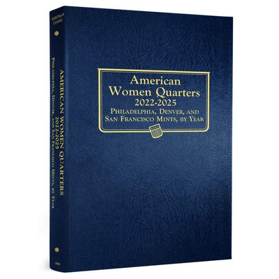 Whitman US American Women Quarter Coin Album 2022-2025 P, D & S Mints #4989