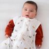 aden + anais Baby Sleeping Bag, 100% Organic Cotton Muslin, Wearable Swaddle Blanket for Girls & Boys, Breathable & Lightweight, TOG Rating 1.0, Safari Dreams, 18-36 Months view 3