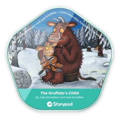 Storypod Token | The Gruffalo's Child | Collectible Educational Token for The Screen Free Audio Learning System for Kids, Toddlers, Children | Curiosity Leads to Adventure