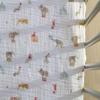 aden + anais Essentials Classic Crib Sheet, 100% Cotton Muslin, Super Soft & Breathable, Tailored Snug Fit, Elephant Circus view 3
