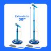 Kidplokio Blue Karaoke Machine for Kids Music Player with Microphone, Boys Ages 3 and Up view 4