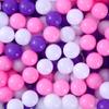 Funecho Ball Pit Balls for Toddlers, Plastic Ball for Kids Bpa Free Crush Proof Toys for Foam PoolSwimming PoolPlayground Holiday Decorate White Purple Light-Purple 100pcs view 1