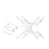 Original Phantom 4 Pro/Adv Body Shell Upper Bottom Shell Landing Gear for D-JI Phontom 4 Professinal Drone Replacement Parts (Color : Upper Shell) view 2