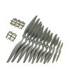 BayDe 4pcs/lot APC Nylon Propeller 5x5/6x4/7x5/8x4/8x6/9x6/10x5/10x7/11x5.5/12x6/13x6.5/14x7/16x8 Props for RC Model Airplane Replacement Parts (Color : 4pcs 10X7) view 1