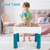 SWATOW Kids Activity Table, 6-in-1 Play Table Chair Set - Adjustable Height, Storage Box, 105pcs Marble Run Building Blocks, Water & Sand Table Playset Toy Gift for Toddlers view 4